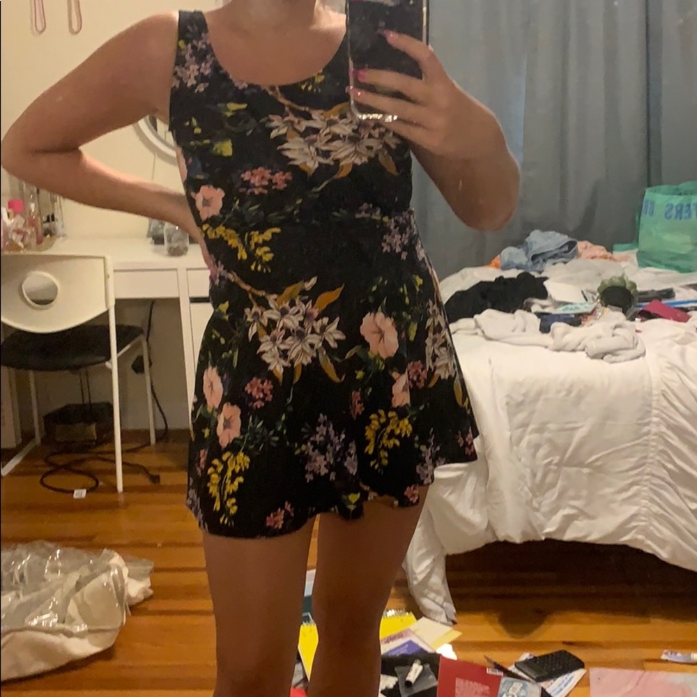 Floral Skater Dress